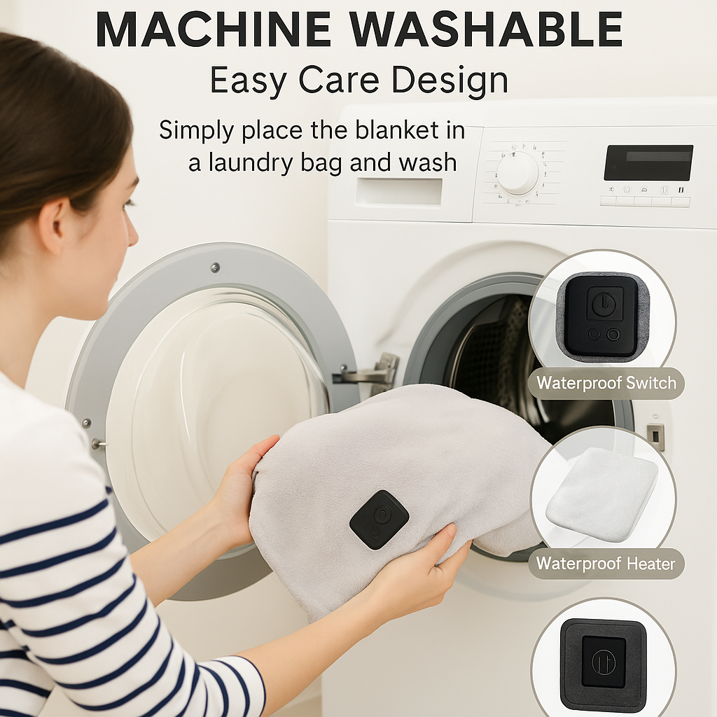 Heated Wearable Blanket