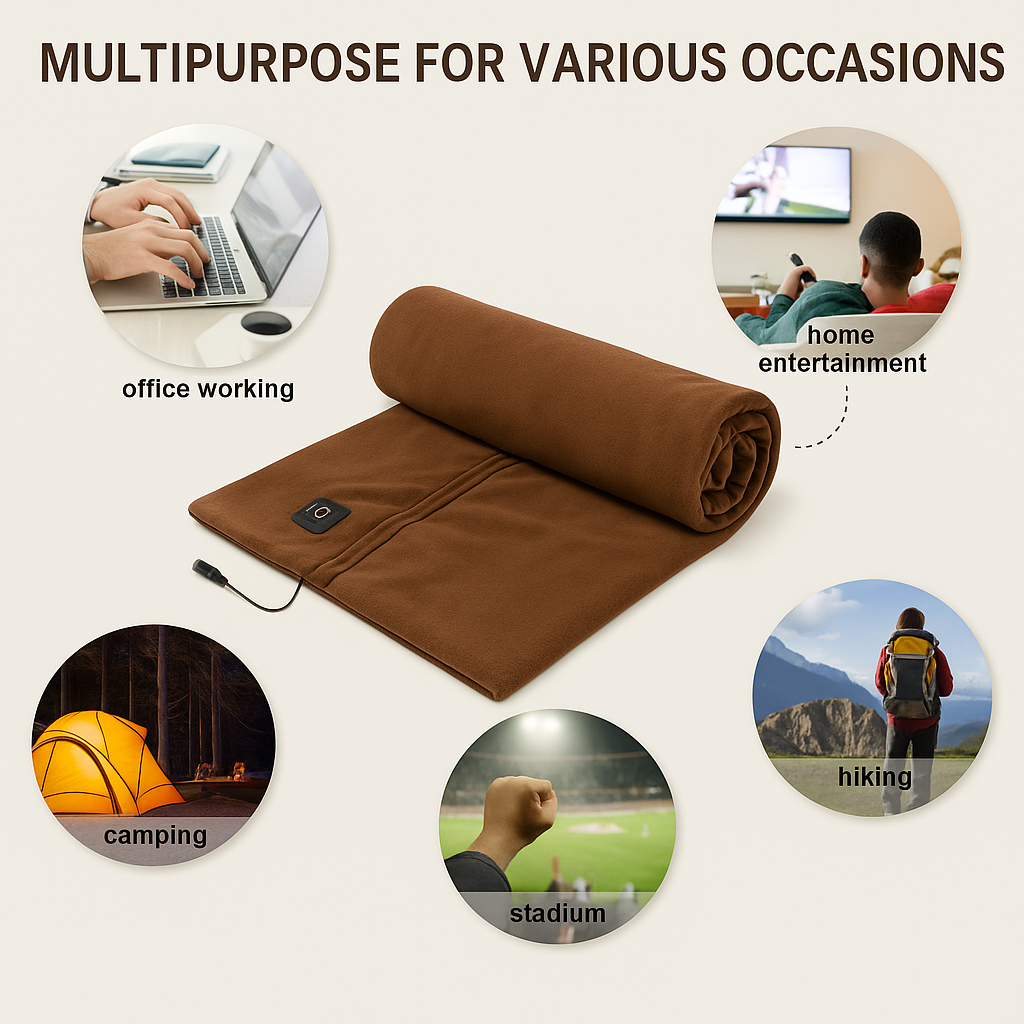 Heated Wearable Blanket