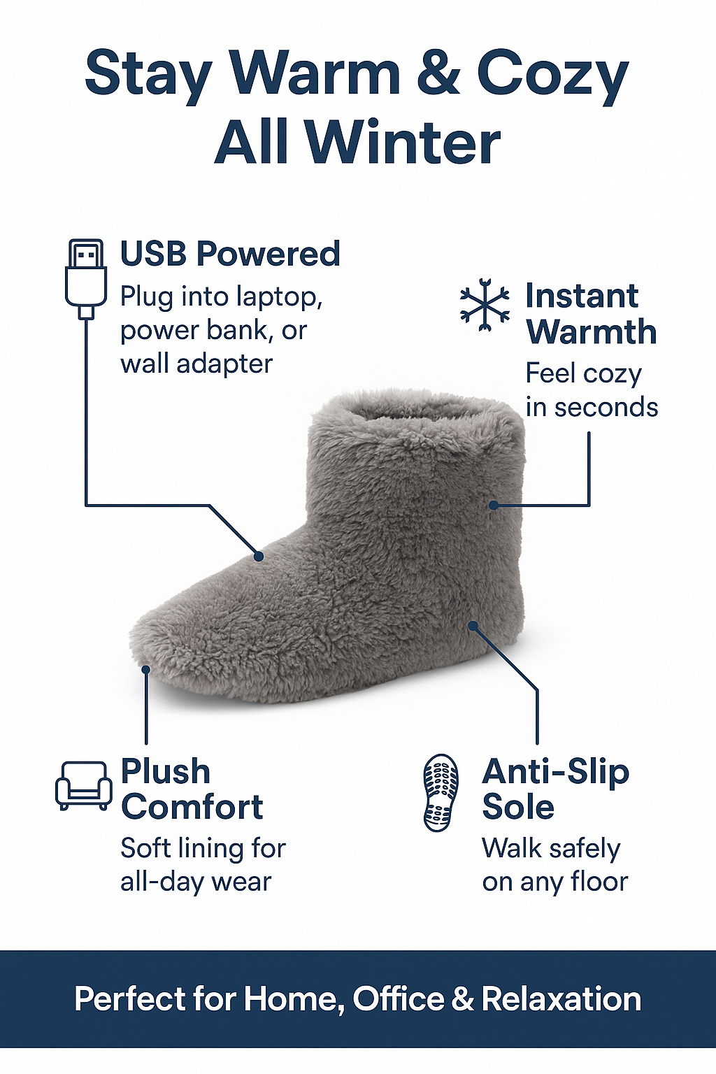 Winter Warm Snow Boots