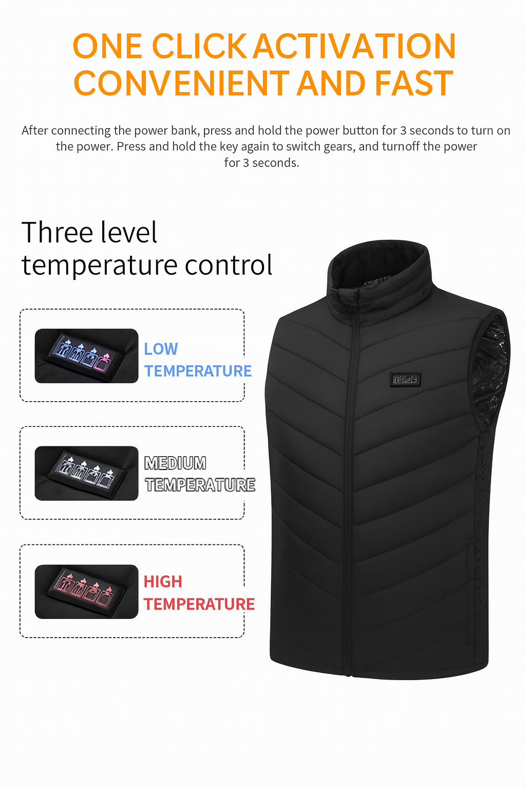Heating Vest Jacket