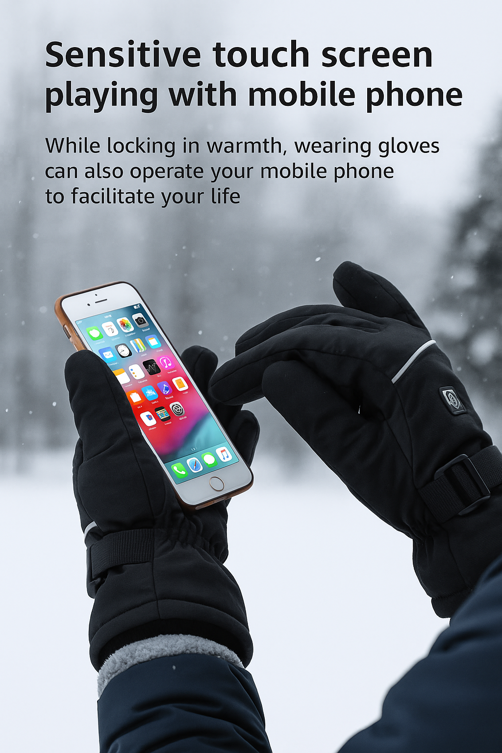 Winter Electric Heating Gloves